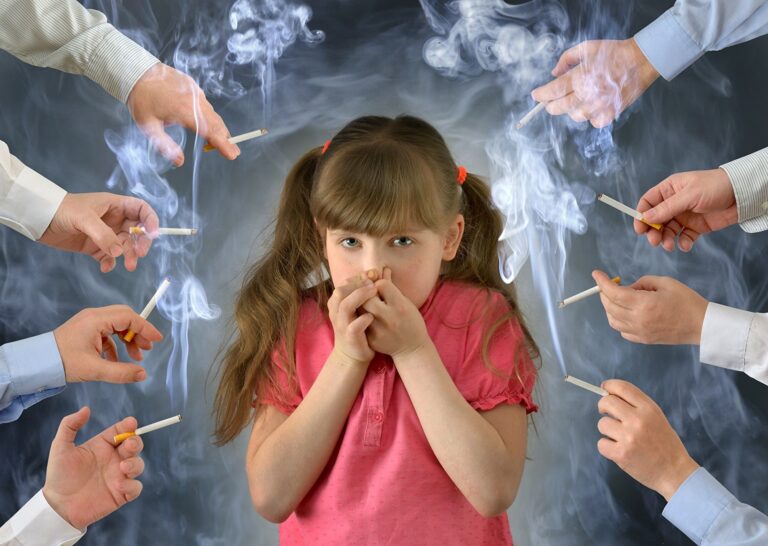 Воздействие сигаретного дыма на детей
